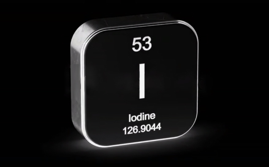 iodine element